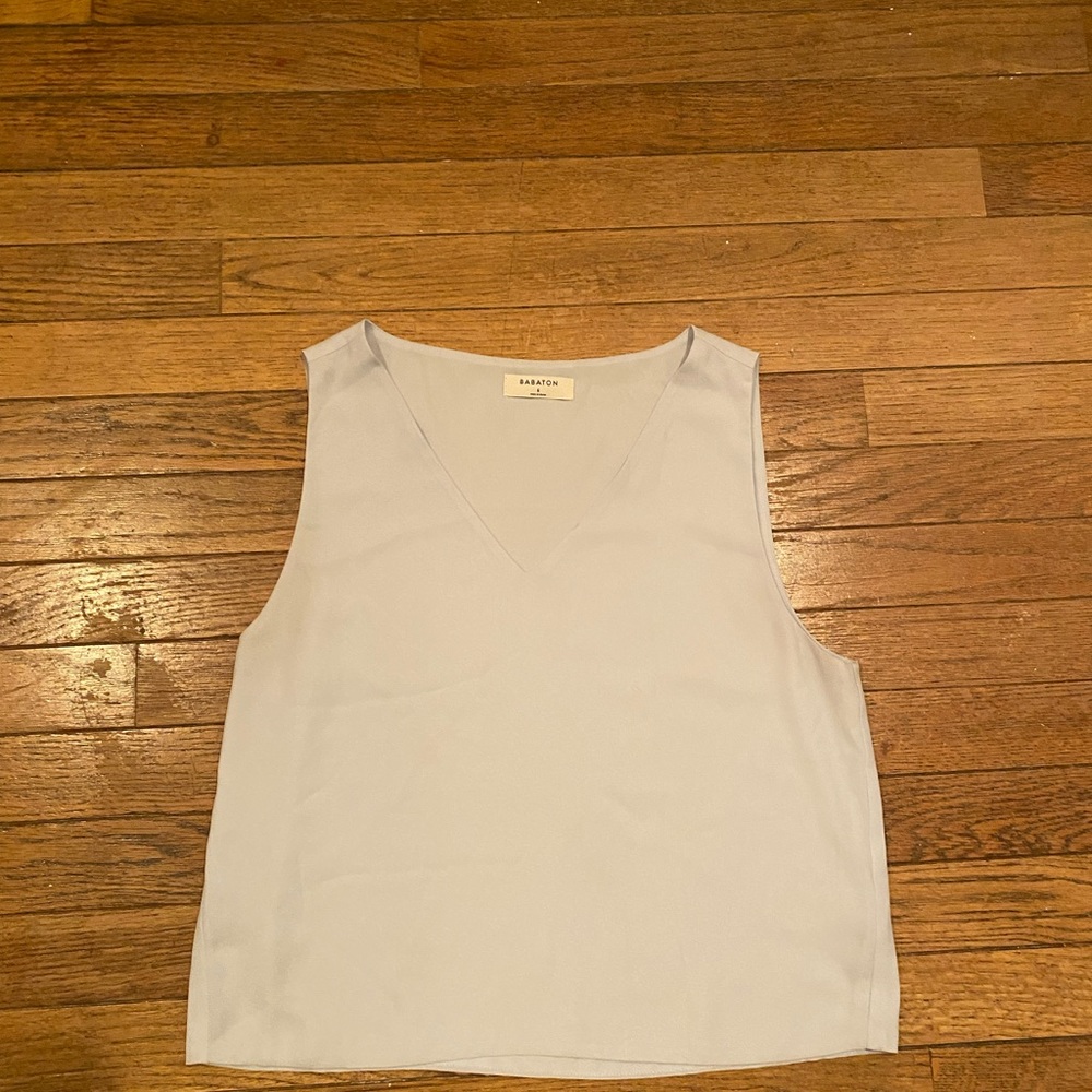 Aritzia Baby Blue Blouse